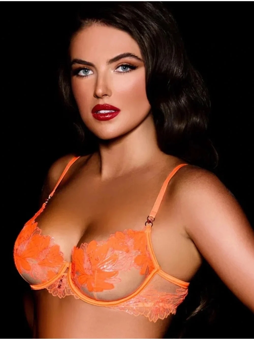 Honey Birdette Britt Balconette Bra (34F)